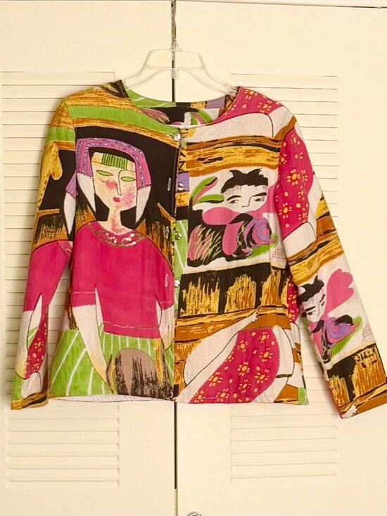 Brownstone Studio Jackets & Blazers - Vintage Brownstone Studio Lined Wearable-Art Jacket*
